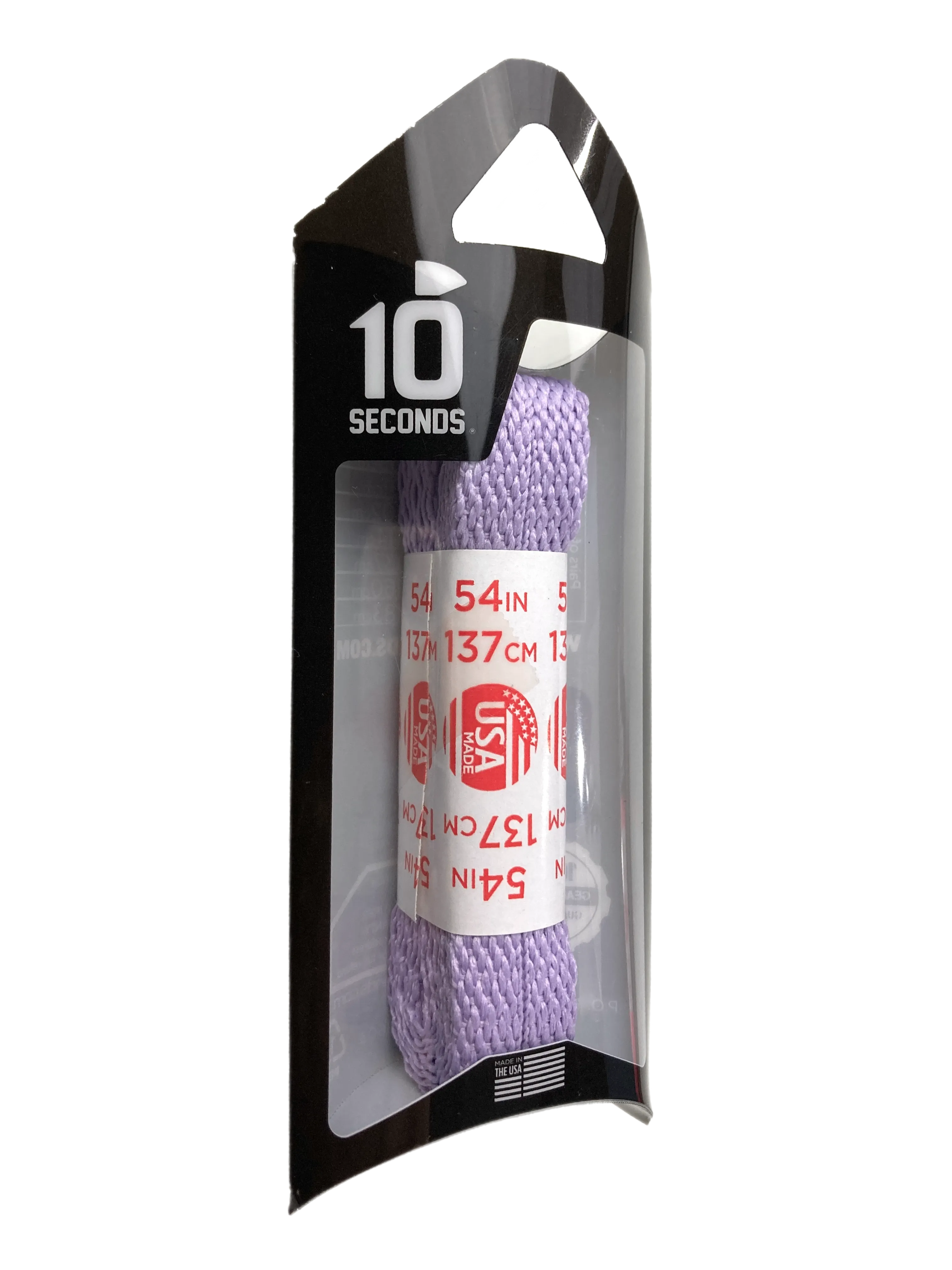 10 Seconds ® All-Pro ® Athletic Flat Laces | Lavender