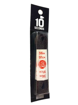 10 Seconds ® Flat Dress Laces | Brown