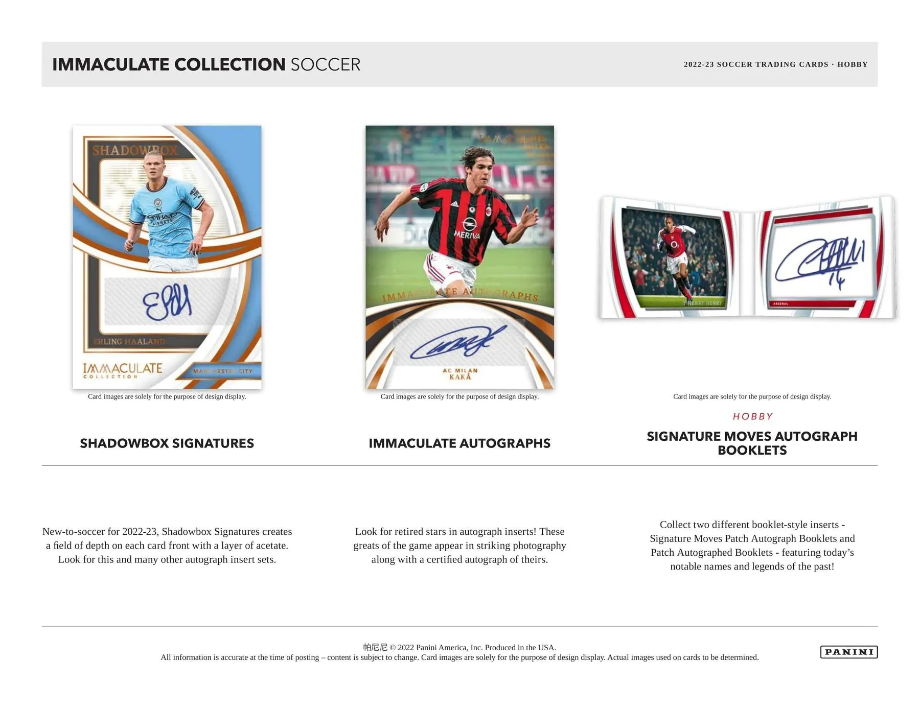 2022-23 Panini Immaculate Soccer Hobby Box