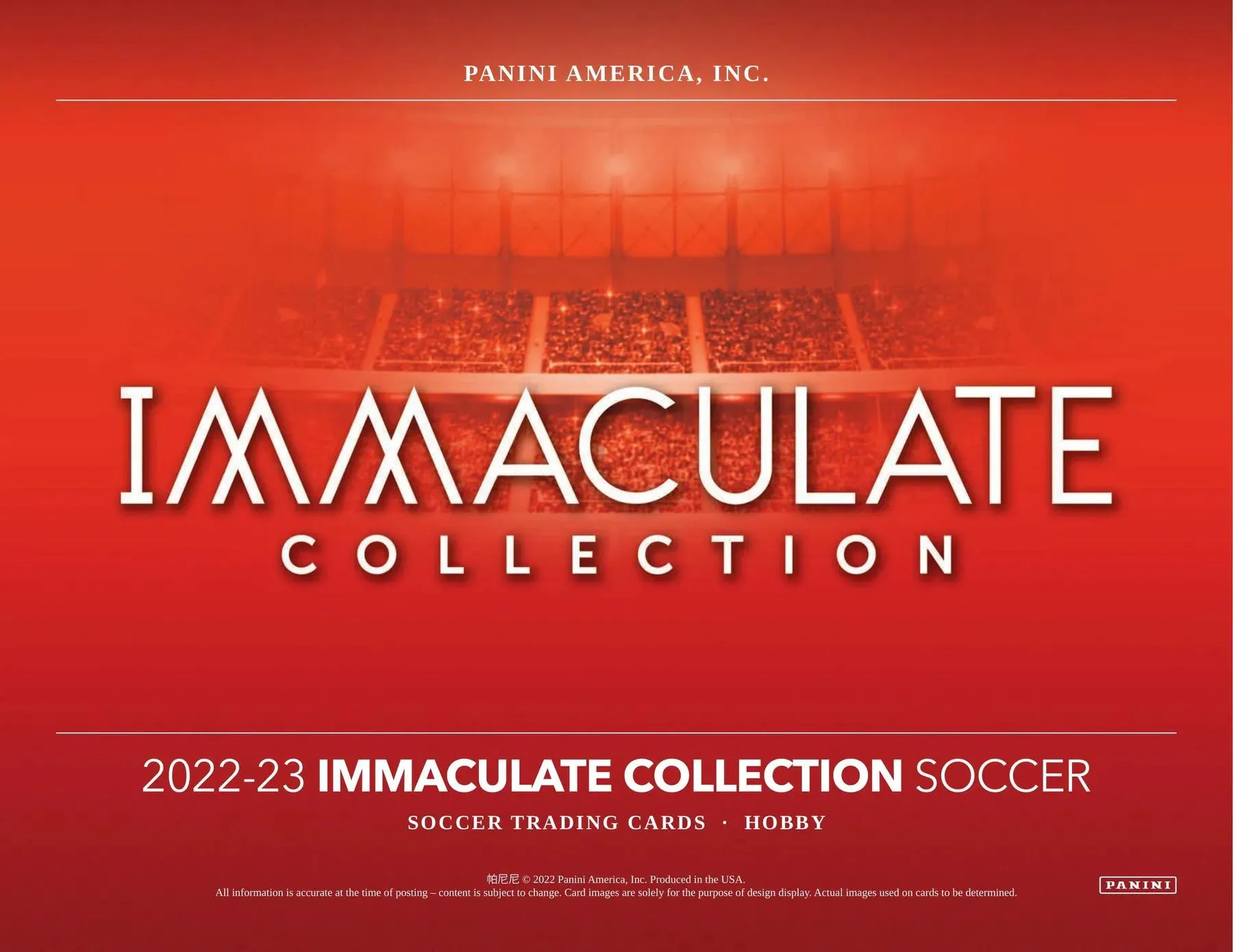 2022-23 Panini Immaculate Soccer Hobby Box