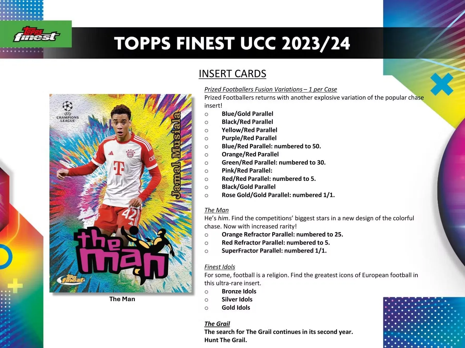 2023-24 Topps UEFA Club Competitions Finest Soccer Hobby Box