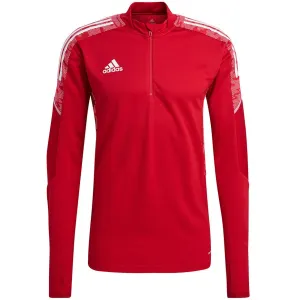 Adidas Condivo 21 Training Top Primeblue Red Gh7155 Men's Sweatshirt