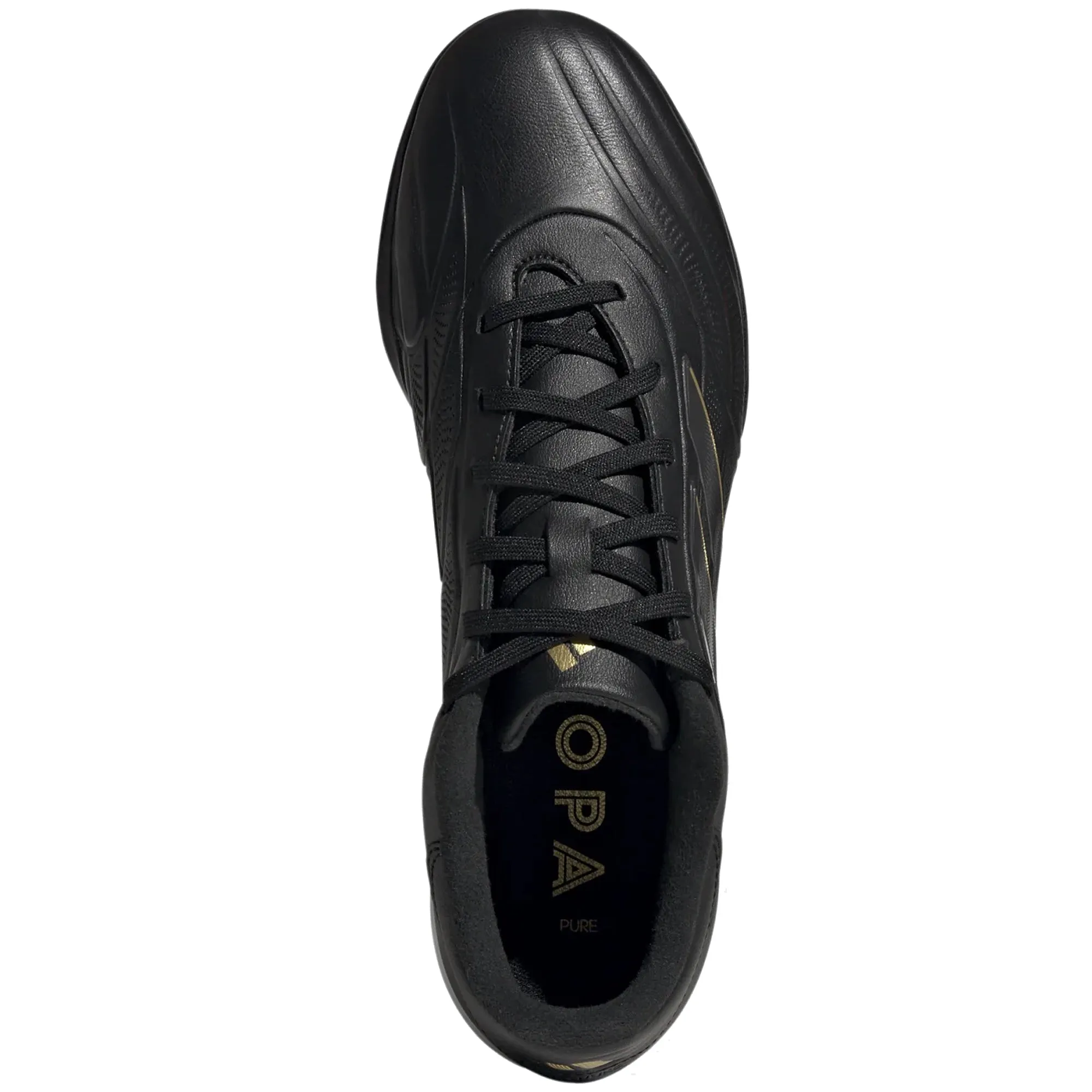 adidas Copa Pure 2 League Turf TF (Black/Carbon/Gold Metallic)