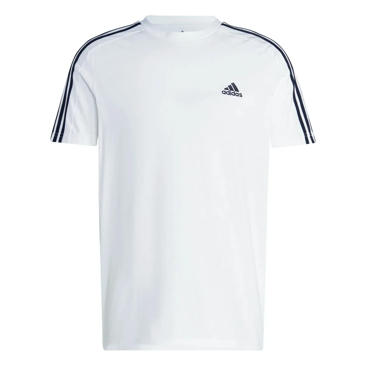 adidas Men's 3-Stripes Single Jersey Tee