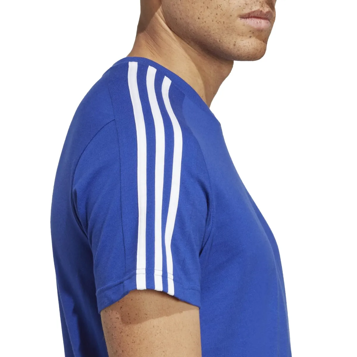 adidas Men's 3-Stripes Single Jersey Tee