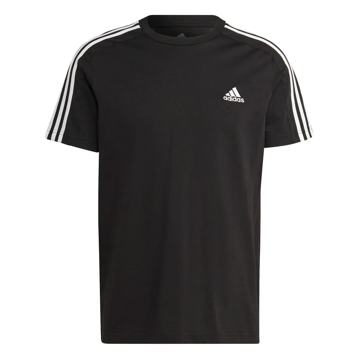 adidas Men's 3-Stripes Single Jersey Tee