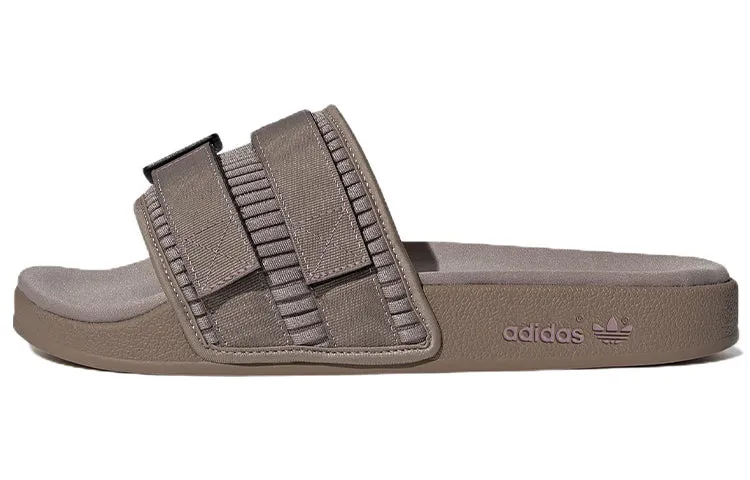 Adidas Originals Adilette Unisex Slides, brown