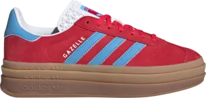 adidas Originals Gazelle Bold IE0421 sneakers, red/blue