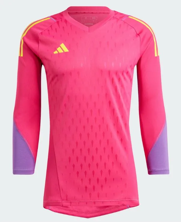 Adidas Tiro 23 Professional Soccer Goal Keeper Jersey Long Sleeve - Pink