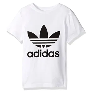 ADIDAS YOUTH TREFOIL SHIRT - WHITE