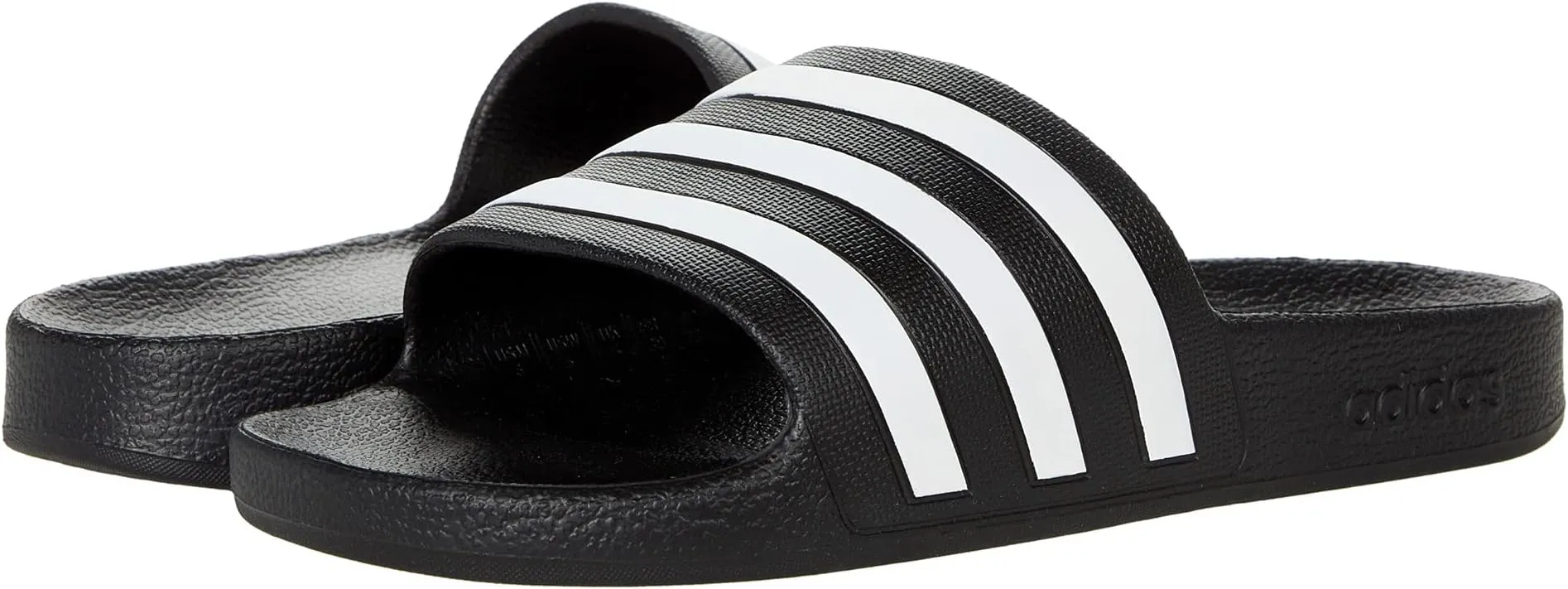 Adilette Aqua Slides adidas Black/White/Black