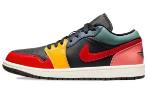 Air Jordan 1 Low SE black multicolor (W)