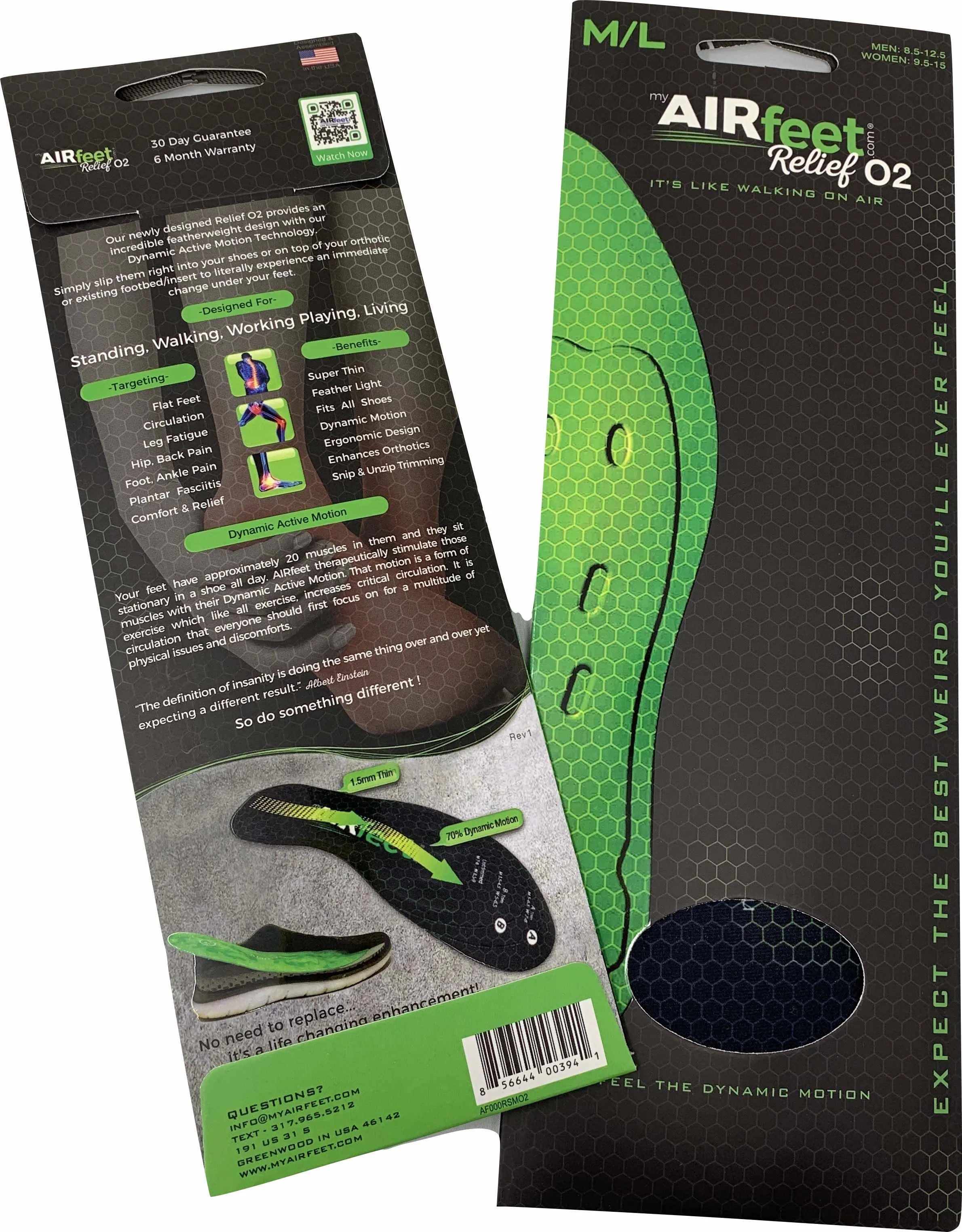 AIRfeet® RELIEF O2