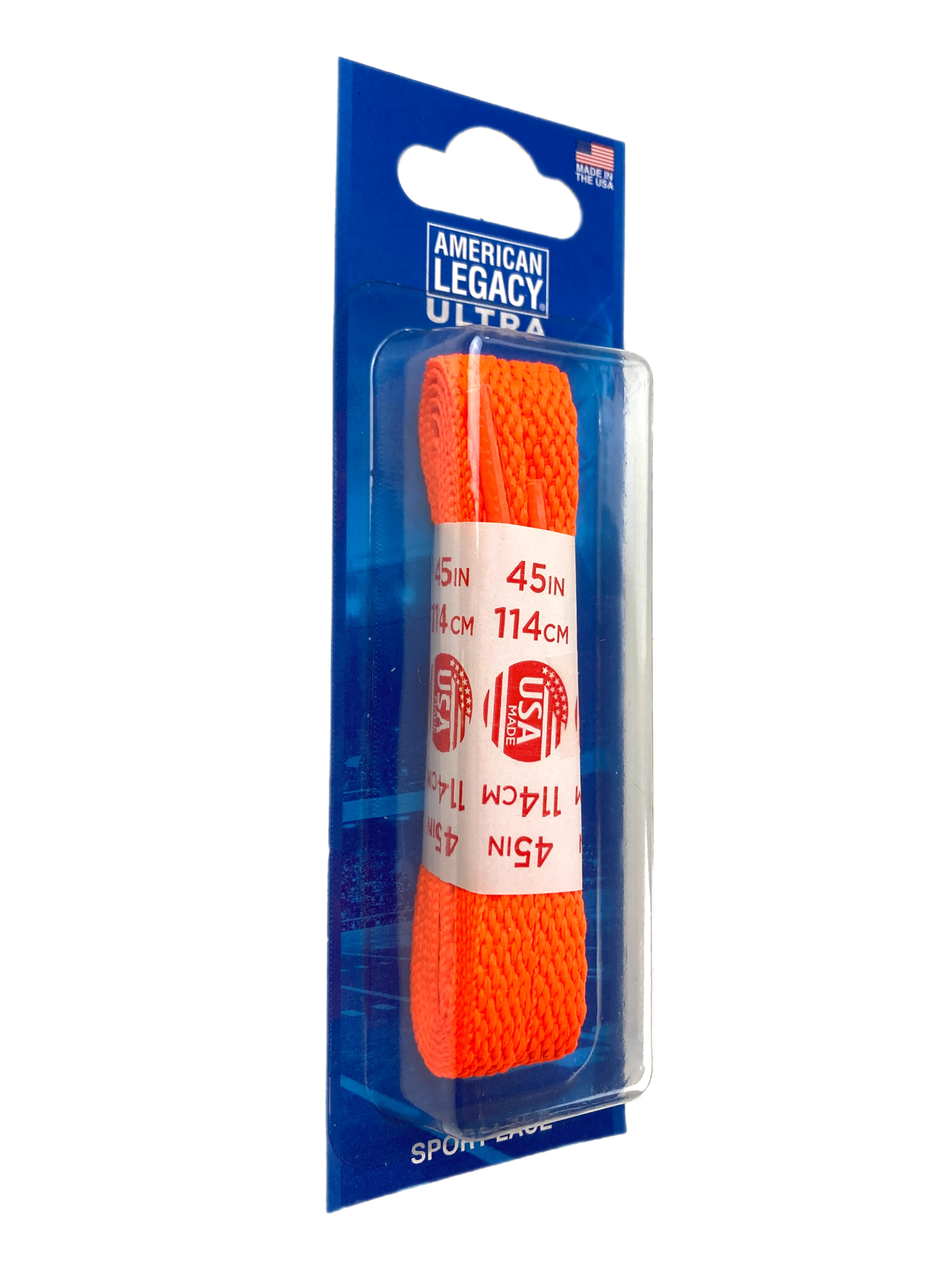 American Legacy ® Ultra All-Pro Laces | Neon Orange