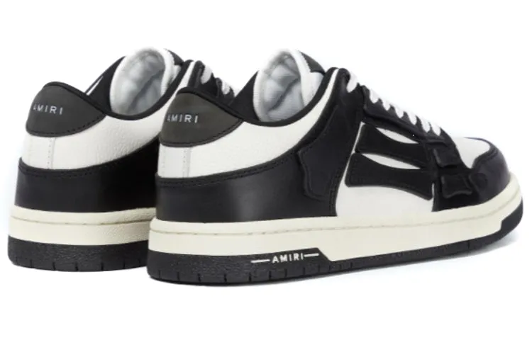 Amiri Skel sneakers, black and white