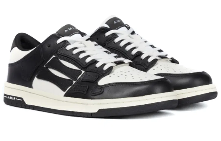 Amiri Skel sneakers, black and white