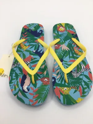 Boden Child Size 5 Youth Multi-Color Sandals/Flip Flops