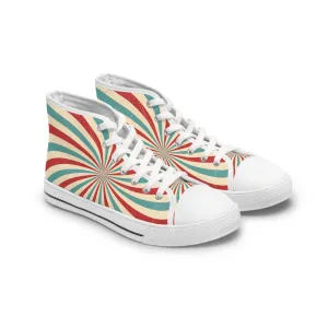 Circus or Carnival Rays Women's High Top Sneakers