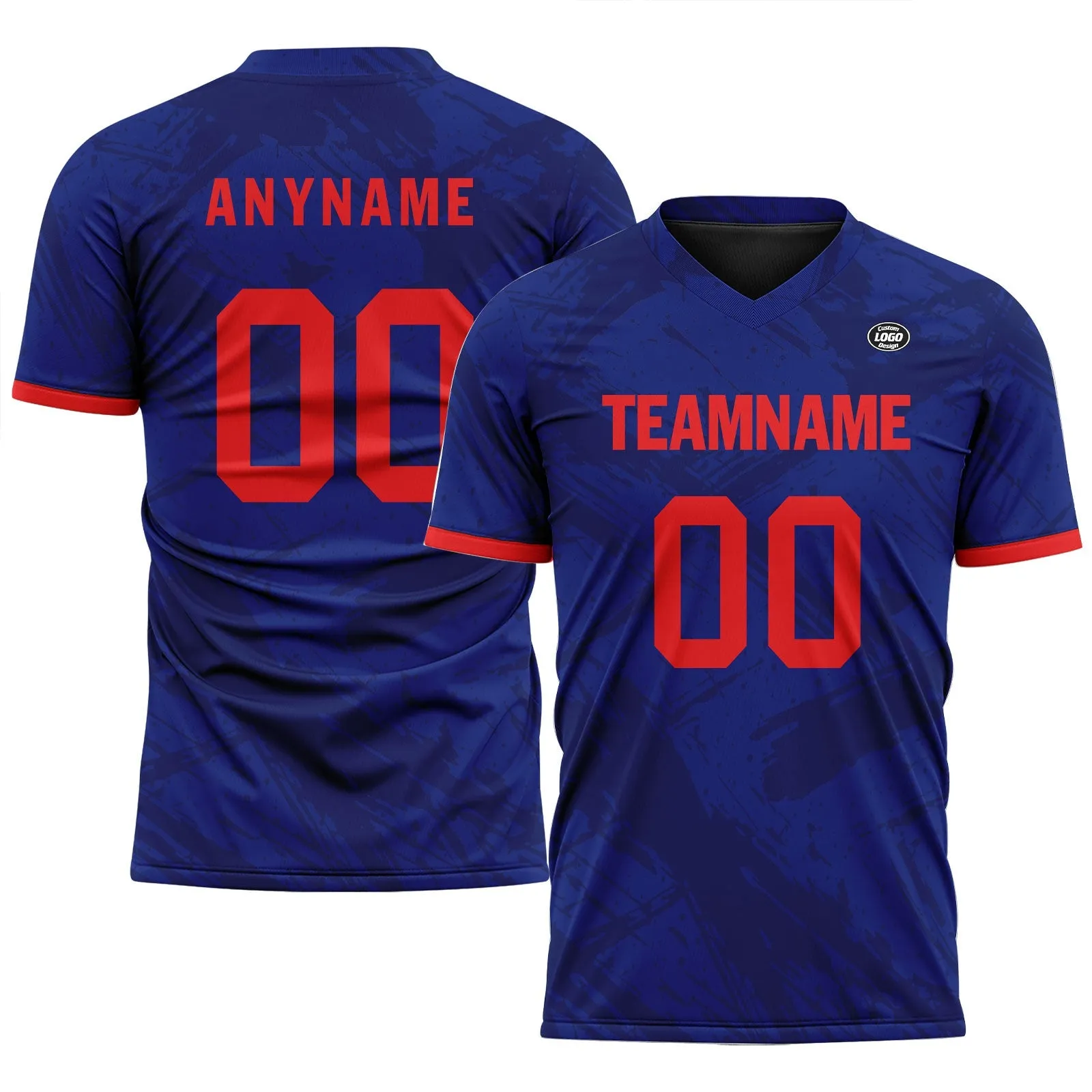 Custom Blue Soccer Sets Jersey Personalized SCJ101-D28037