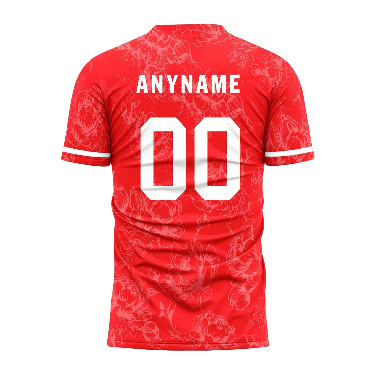 Custom Red Soccer Sets Jersey Personalized SCJ101-D28006