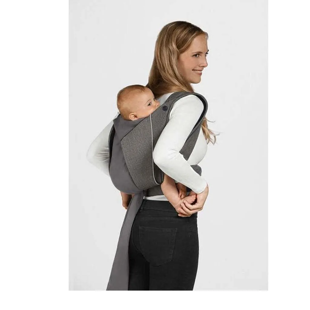 CYBEX YEMA TIE Leather-Look Baby Carrier - Stardust Black