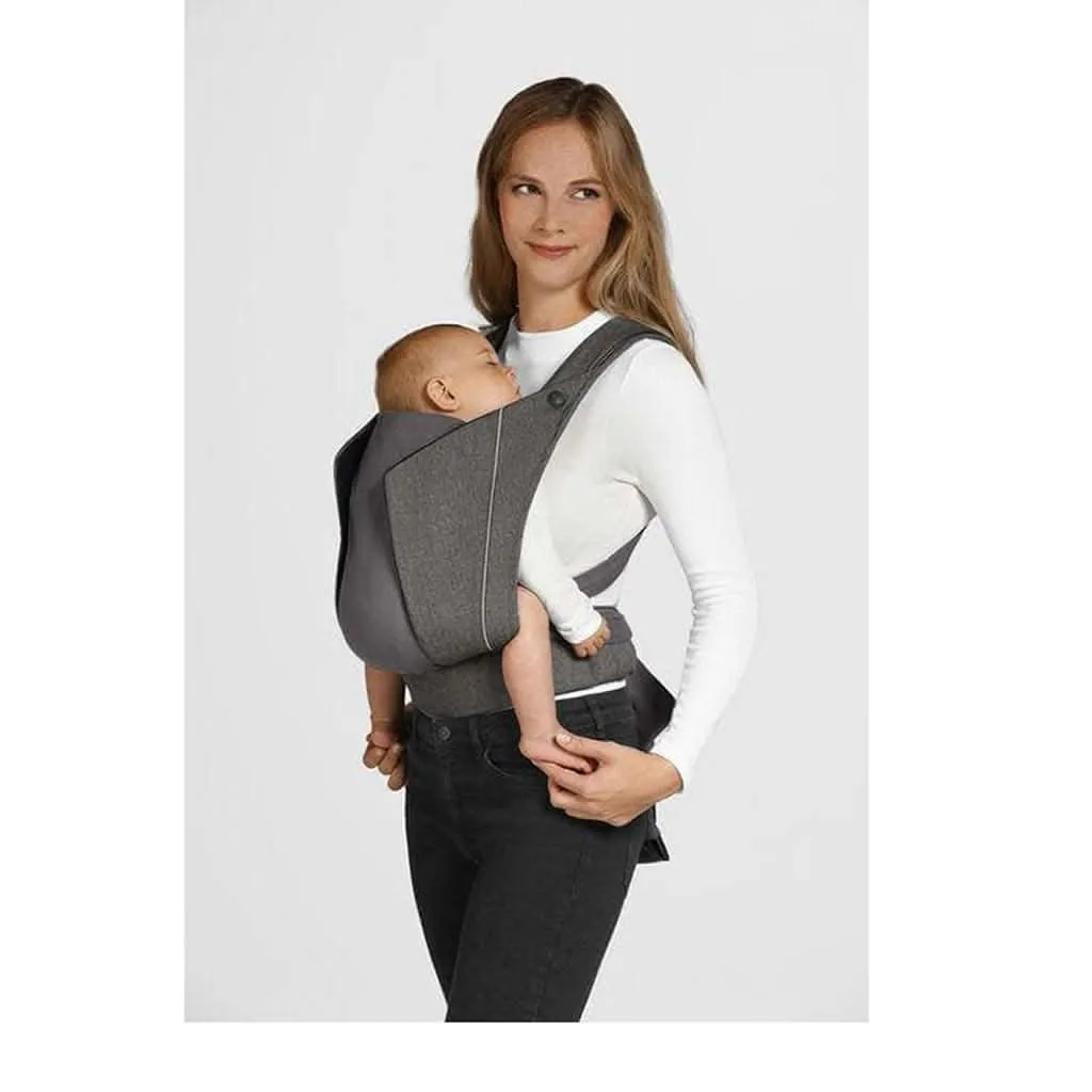 CYBEX YEMA TIE Leather-Look Baby Carrier - Stardust Black