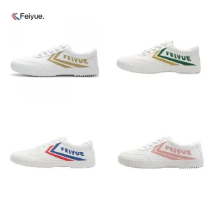 FEIYUE third edition sneakers canvas shoes board shoes trend white shoes 8108 Size 35-44 Unisex Youth Adult 4 Colors-Green-Gold-Pink-Blue Red