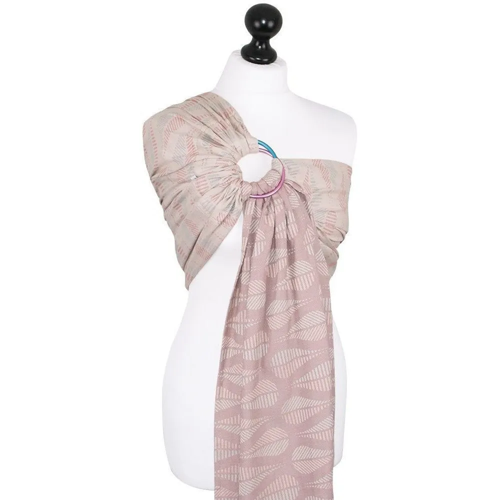 Fidella Ring Sling - Drops Pinkish Sand