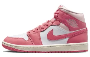 Jordan 1 Mid Strawberry And Cream (women's)