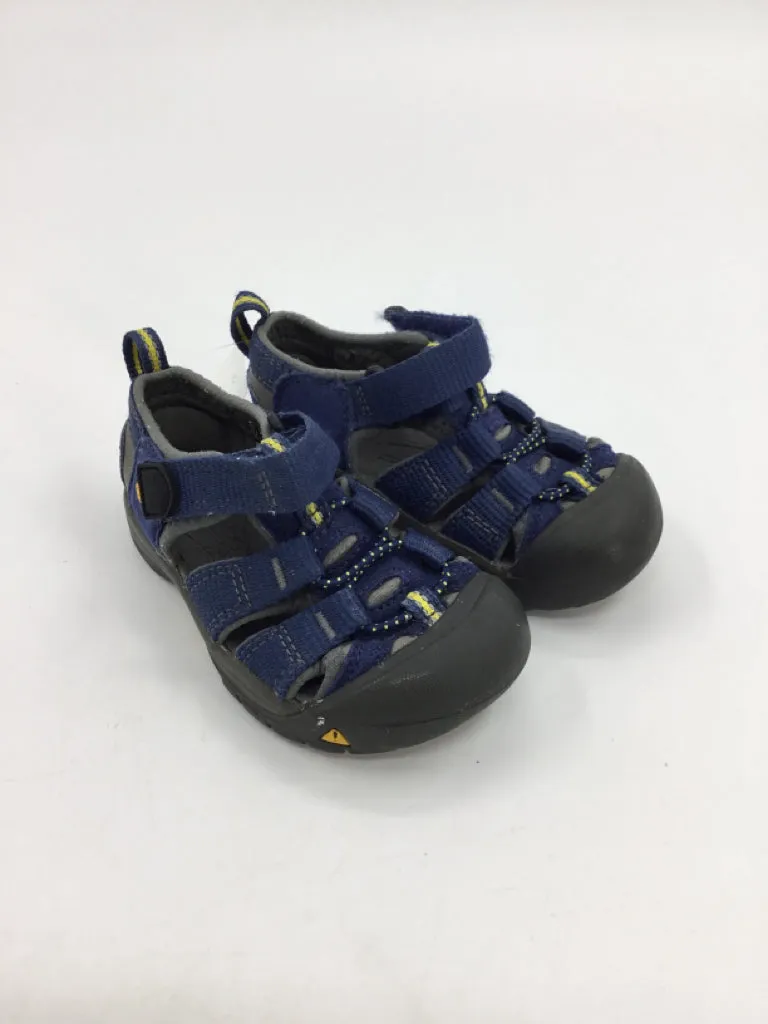 Keen Child Size 6 Toddler Navy Sandals/Flip Flops