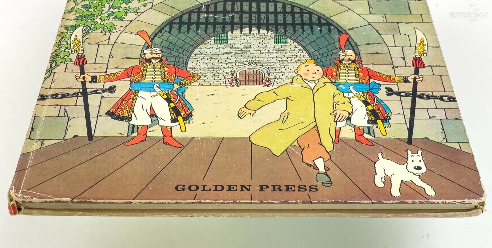 KING OTTOKARS SCEPTER Golden Press 1959 1st USA Edition Hardback Tintin book by Herge