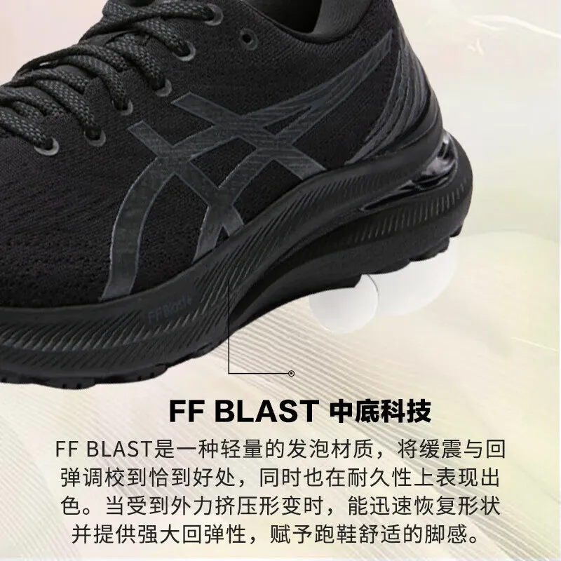 Men's sports sneakers Asics Gel-Kayano 29 shock-absorbing, black