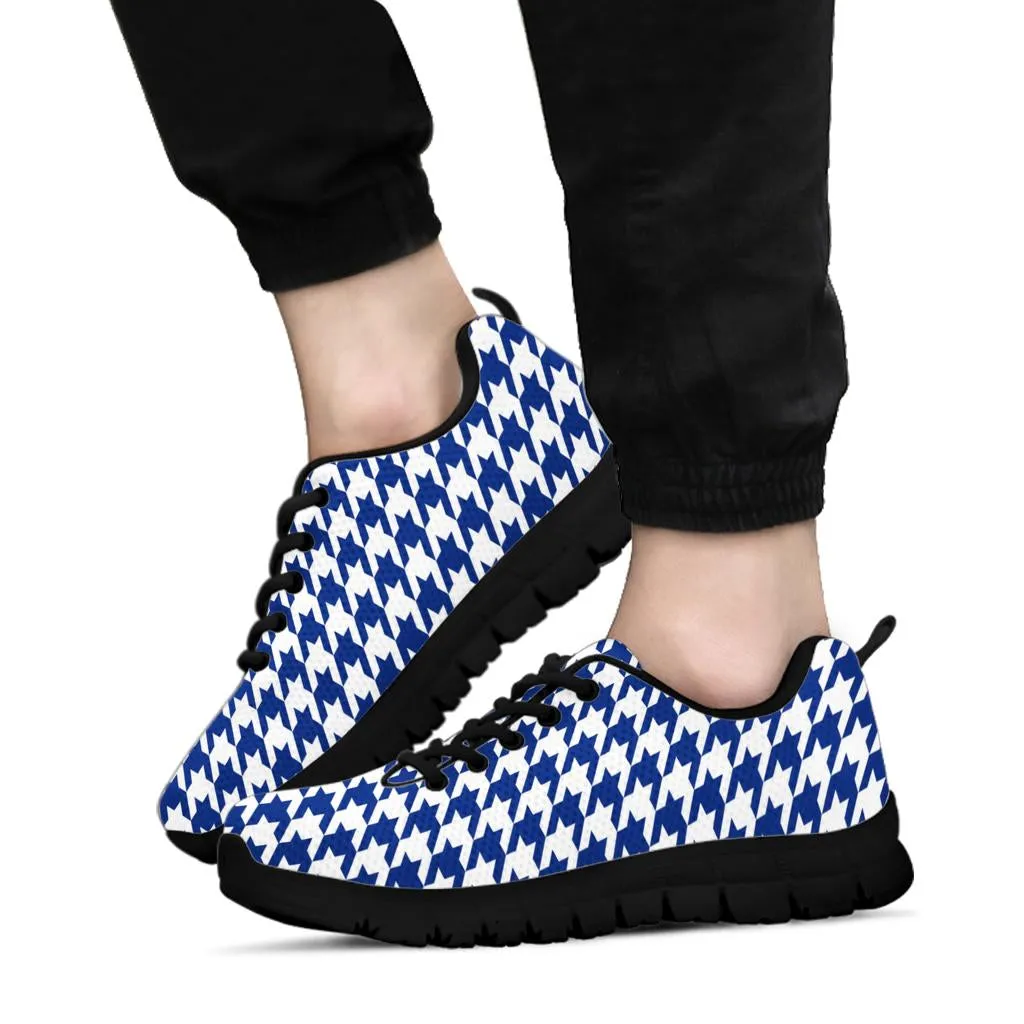 Mesh Sneakers_Royal on White_HT Pattern