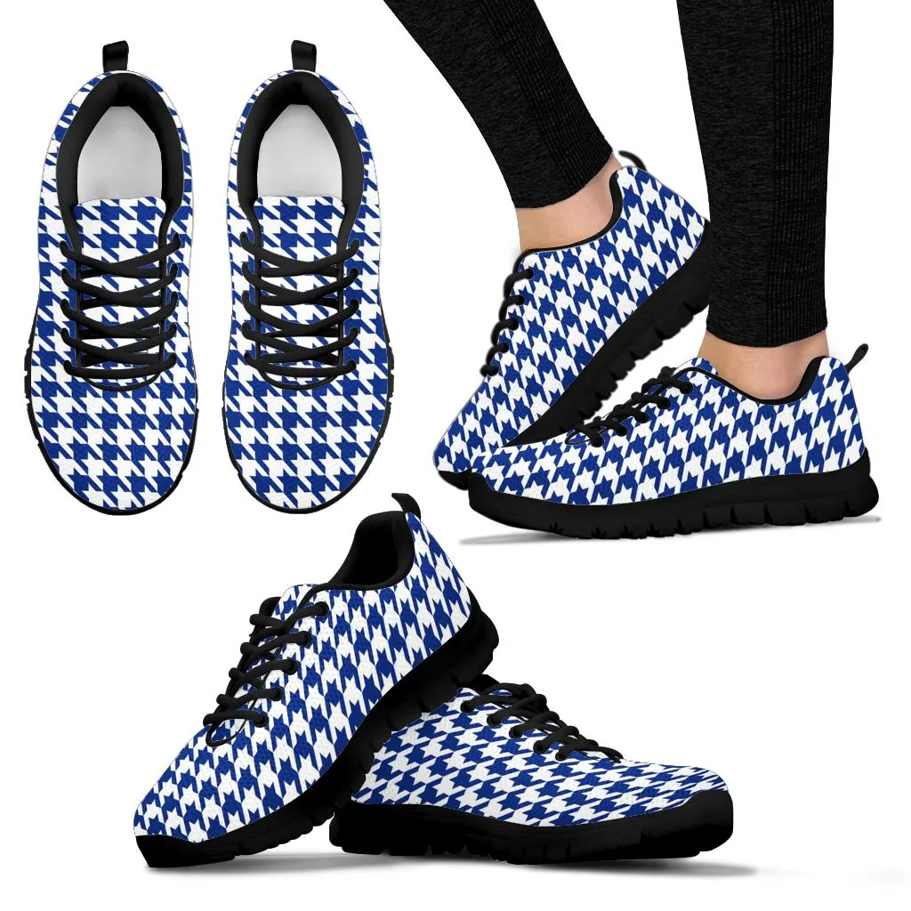 Mesh Sneakers_Royal on White_HT Pattern