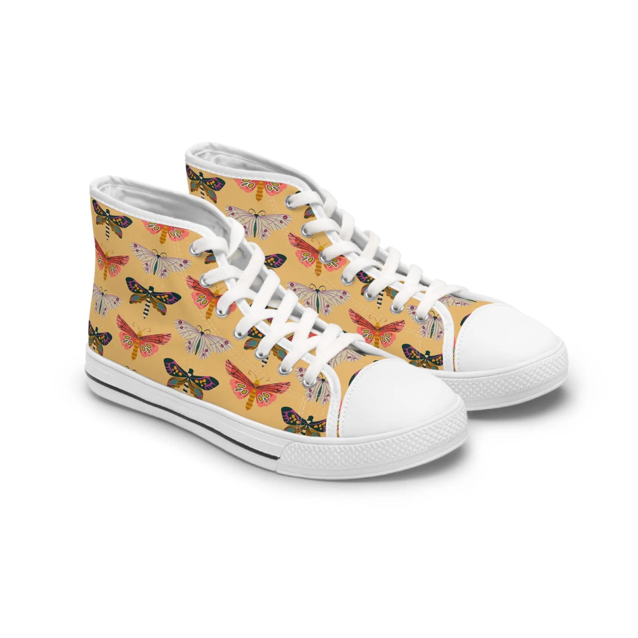 Moth Women's High Top Sneakers