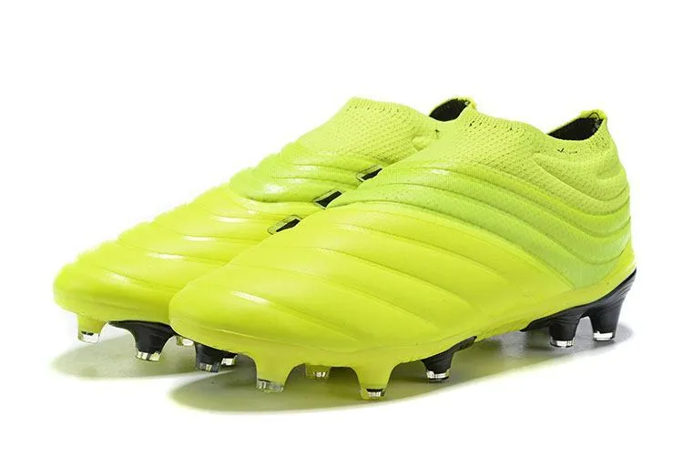 New Adidas Copa 19   FG 2019 Soccer Cleats Shoes Bright Green Black