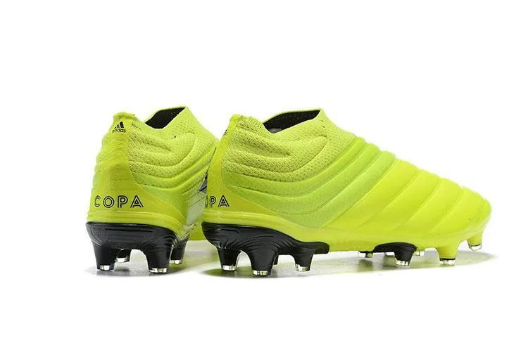 New Adidas Copa 19   FG 2019 Soccer Cleats Shoes Bright Green Black