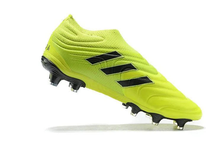 New Adidas Copa 19   FG 2019 Soccer Cleats Shoes Bright Green Black