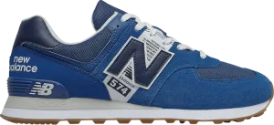 New Balance 574 sneakers, blue/navy