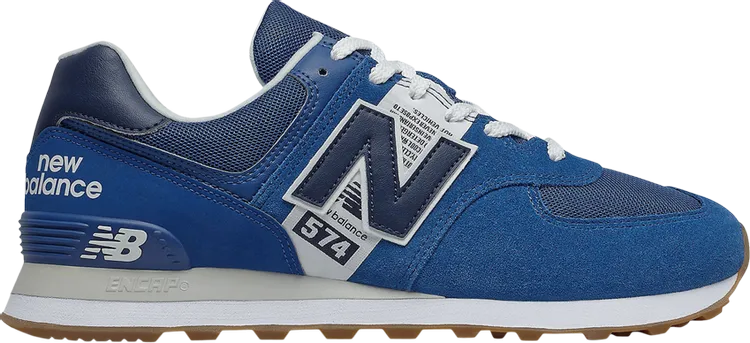 New Balance 574 sneakers, blue/navy