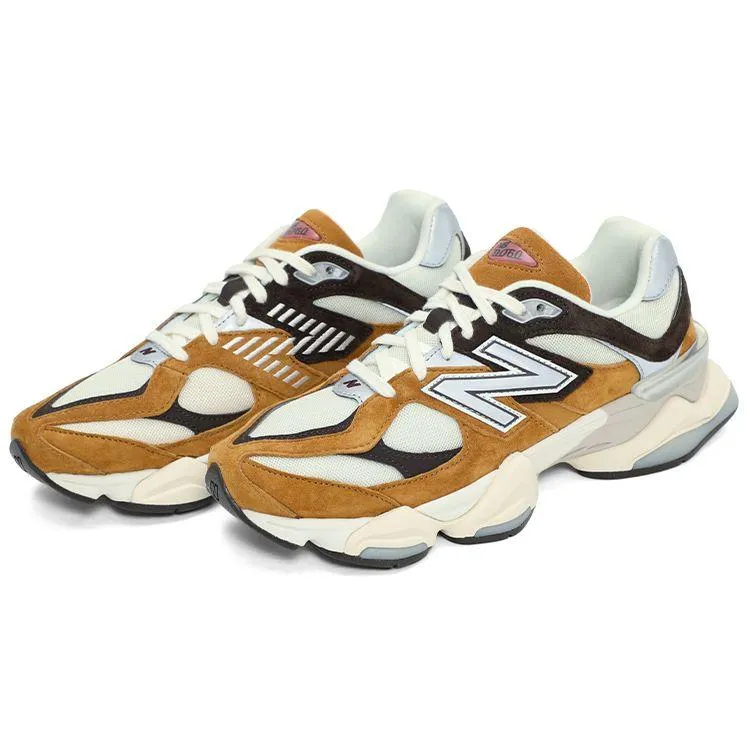 New Balance 9060 sneakers, brown/white