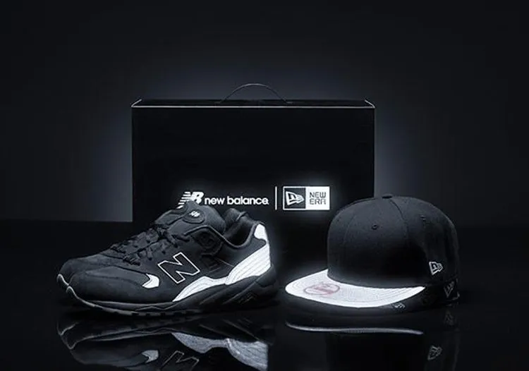 New Balance New Era x 580 sneakers, black