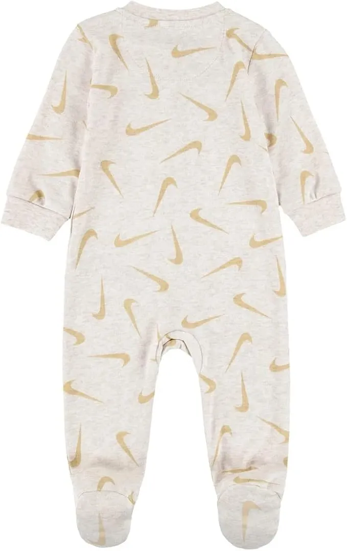 NIKE INFANTS SWOOSHFETTI CREAM COVERALL