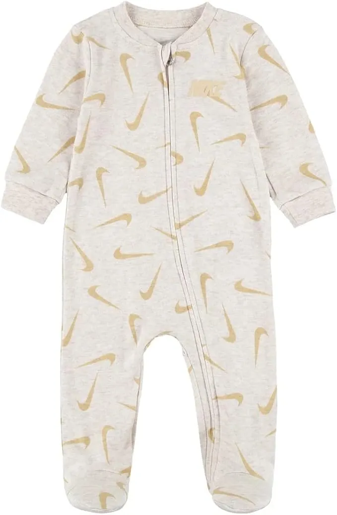 NIKE INFANTS SWOOSHFETTI CREAM COVERALL