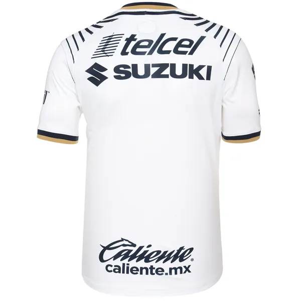 Nike Pumas UNAM Home Jersey w/ Liga MX Patch 22/23 (White/Obsidian/Gold)