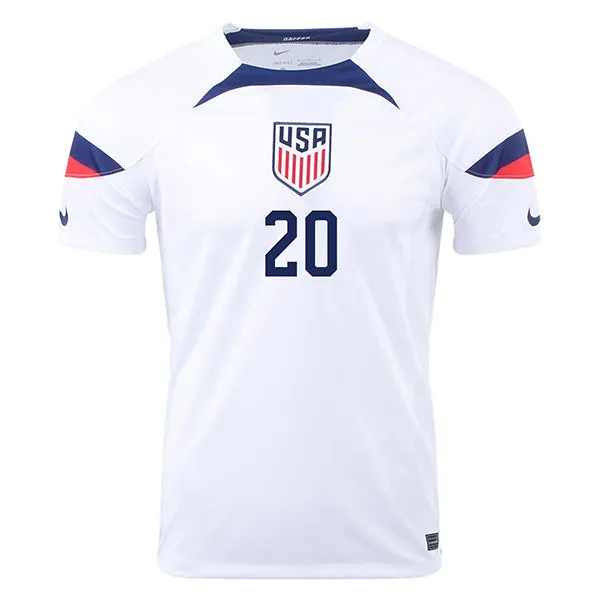 Nike United States Balogun Home Jersey 22/23 (White/Loyal Blue)