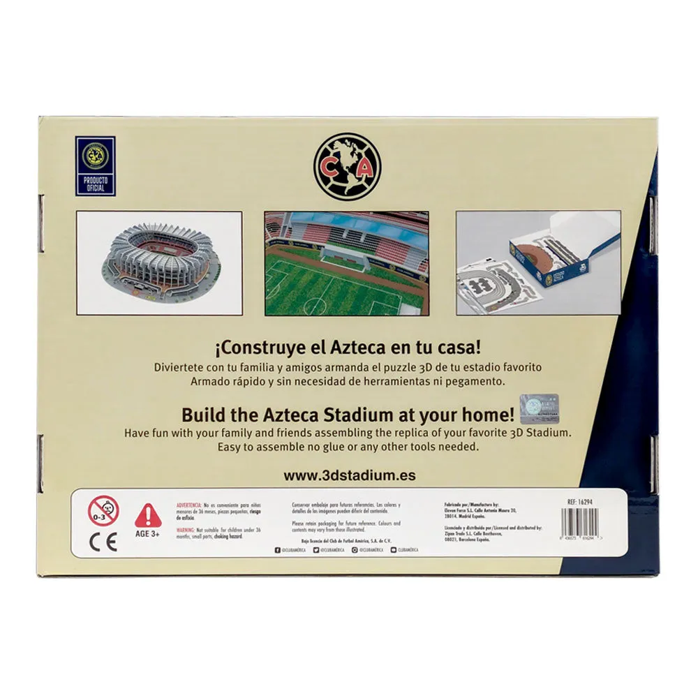 Official Azteca Soccer Stadium 3D Puzzle, Home of Mexico and Club America Soccer Teams