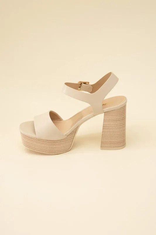 Options Ankle Strap Heels