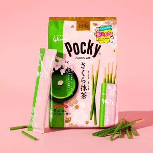 Pocky: Sakura Matcha (8 Packs)