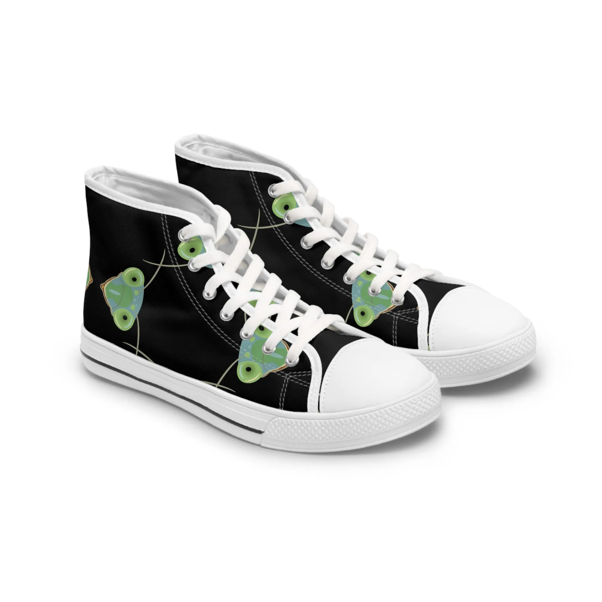 Praying Mantis Women's High Top Sneakers